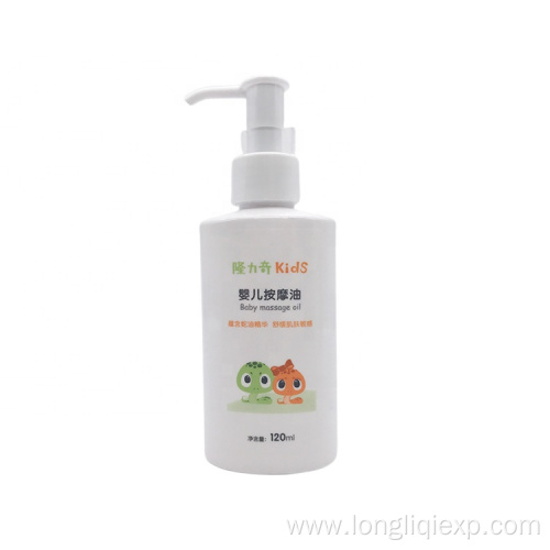 Add snake essence soften skin baby massage oil